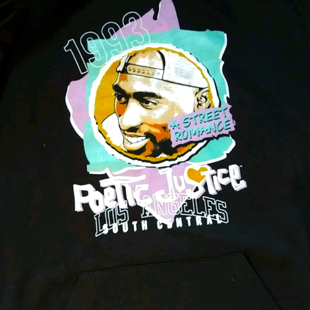 Tupac hoodie poetic Justice